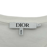 クリスチャン・ディオール Christian Dior ビッグリボン装飾長袖Tシャツ 4SBM13TEEH ホワイト コットン レディース 長袖Ｔシャツ