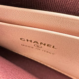 シャネル CHANEL ココマークフラグメントコインケース AP5306 ピンク ゴールド金具 ゴートスキン レディース カードケース