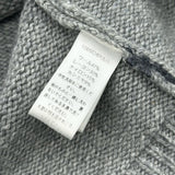クリスチャン・ディオール Christian Dior オブリーク総柄 ニットセーター 1SBM24PULG グレー ウール レディース セーター
