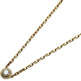 カルティエ Cartier ダム―ルネックレス ピンクゴールド Au750 ダイヤモンド ジュエリー