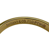 ティファニー TIFFANY＆CO ミルグレインリング ゴールド/プラチナ 750/PT950 ジュエリー
