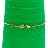ブルガリ BVLGARI ビーゼロワンエレメントブレスレット ゴールド Au750 ジュエリー