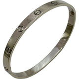 カルティエ Cartier ラブブレス ホワイトゴールド 750 ジュエリー