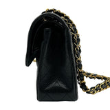 シャネル CHANEL マトラッセ 23 A01113 ブラック ゴールド金具 キャビアスキン レディース ショルダーバッグ