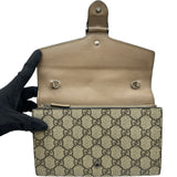 グッチ GUCCI ディオニュソスチェーンウォレット 401231 ブラウン GGスプリームキャンバス レディース ウォレットチェーン