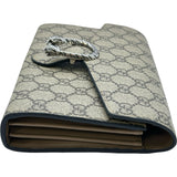 グッチ GUCCI ディオニュソスチェーンウォレット 401231 ブラウン GGスプリームキャンバス レディース ウォレットチェーン