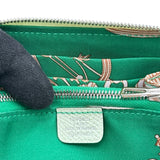 エルメス HERMES アザップシルクイン コンパクト U刻印 ヴェールフィズ シルバー金具 エプソン レディース 二つ折り財布