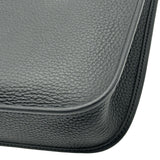 エルメス HERMES エヴリンTPM W刻印 ブラック シルバー金具 トリヨン レディース ショルダーバッグ