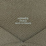 エルメス HERMES カルヴィ Z刻印 エトゥープ シルバー金具 エプソン レディース コインケース