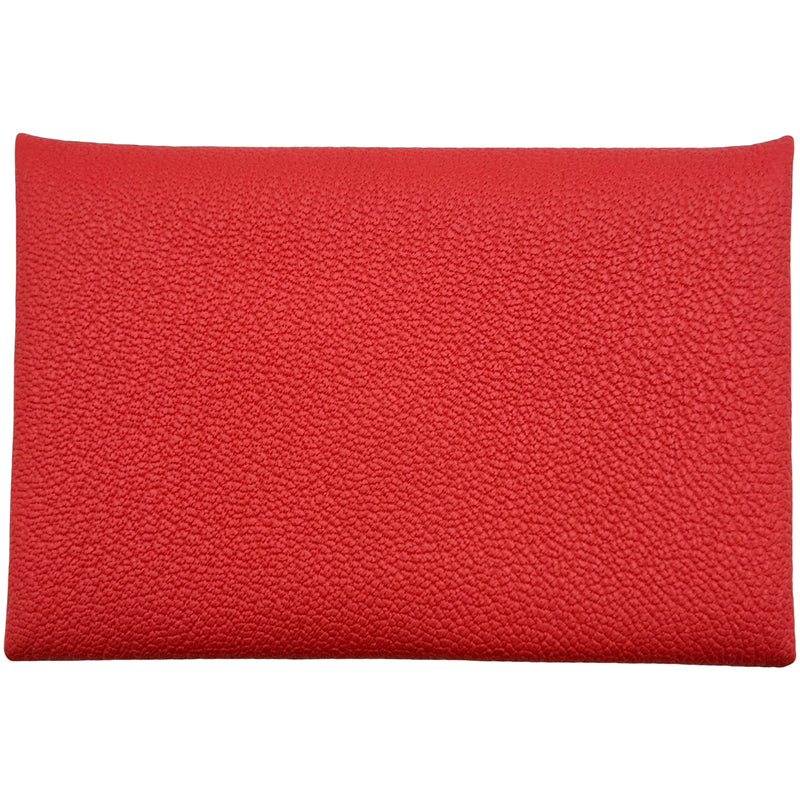 エルメス HERMES カルヴィ ヴェルソ U刻印 ローズテキサス