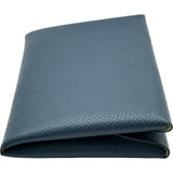 エルメス HERMES カルヴィデュオ ヴェルソ W刻印 ブルードプリュス/ヴェールフィズ シルバー金具 エプソン メンズ カードケース