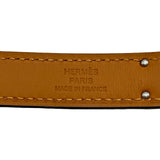 エルメス HERMES ケリーベルト18 80cm X刻印 ブラック シルバー金具 エプソン レディース ベルト
