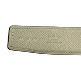 エルメス HERMES コンスタンスベルト90cm W刻印 エタン/クレ シルバー金具 エプソン メンズ ベルト