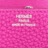 エルメス HERMES ドゴンキーコインケース C刻印 ローズパープル シルバー金具 トゴ レディース コインケース