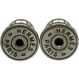 エルメス HERMES ポップHミニピアス ローズドラジェ シルバー金具 エナメル・メタル アクセサリー