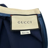 グッチ GUCCI タイガーボタン半袖ワンピース 526978 ネイビー レーヨン レディース ワンピース