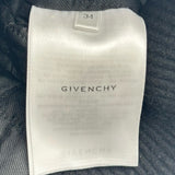 ジバンシィ GIVENCHY クロップドレザー切替バーシティジャケット BW00JU611V ブラック ウール レディース その他アウター