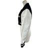 ジバンシィ GIVENCHY クロップドレザー切替バーシティジャケット BW00JU611V ブラック ウール レディース その他アウター