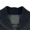 ジバンシィ GIVENCHY クロップドレザー切替バーシティジャケット BW00JU611V ブラック ウール レディース その他アウター