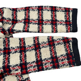 グッチ GUCCI GGボタンノーカラーツイードコート 660820 アイボリー ナイロン レディース その他アウター