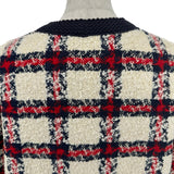 グッチ GUCCI GGボタンノーカラーツイードコート 660820 アイボリー ナイロン レディース その他アウター