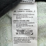ドルチェ＆ガッバーナ Dolce & Gabbana フラミンゴジップフーディー L4SW13 ブルー コットン レディース パーカー