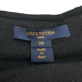 ルイ・ヴィトン LOUIS VUITTON モノグラムイディールウールシルクミニスカート FHSK08 ブラウン ウール レディース ミニスカート