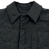 ルイ・ヴィトン LOUIS VUITTON ミュージックライン キルティングジャケット HOB08W ブラック コットン メンズ その他アウター