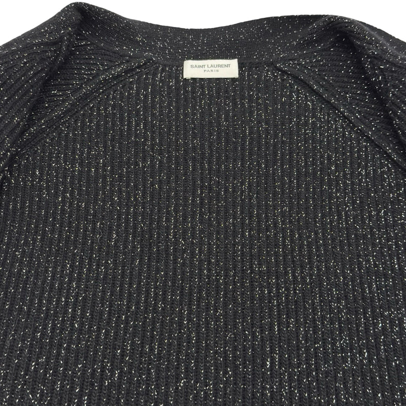 サンローラン SAINT LAURENT ルレックスカシミヤカーディガン 712375