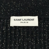 サンローラン SAINT LAURENT ルレックスカシミヤカーディガン 712375 ブラック ウール メンズ カーディガン