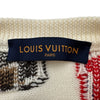 ルイ・ヴィトン LOUIS VUITTON ×NBA レタークルーネックニットセーター HLN10W アイボリー ウール レディース セーター