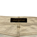 ルイ・ヴィトン LOUIS VUITTON モノグラムグラデーションデニムパンツ WRPA03 ブルー デニム レディース デニムパンツ