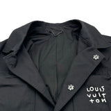 ルイ・ヴィトン LOUIS VUITTON LVスプレッドテクニカルオーバーシャツジャケット　 HNB26W ブラック コットン メンズ その他アウター