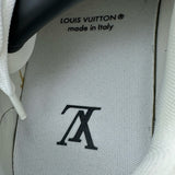 ルイ・ヴィトン LOUIS VUITTON ×草間彌生 トレイナーラインスニーカー MS1212 ホワイト レザー メンズ スニーカー