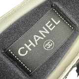 シャネル CHANEL ココマーク レザーローカット スニーカー G45079 ブラック レザー レディース スニーカー