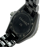 シャネル CHANEL J12 33MM H2122 ブラック セラミック クオーツ レディース 腕時計