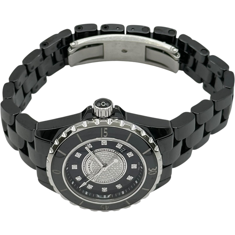 シャネル CHANEL J12 33MM H2122 ブラック セラミック クオーツ