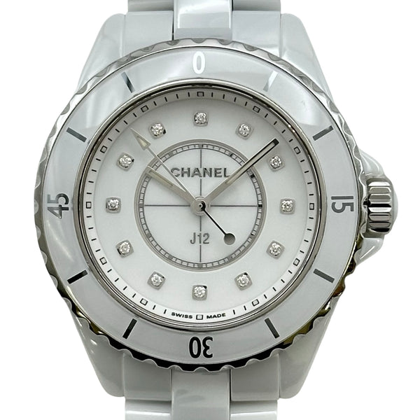 シャネル CHANEL J12 33MM H5703 ホワイト セラミック/ステンレス