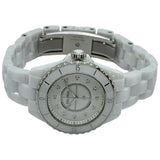 シャネル CHANEL J12 33MM H5703 ホワイト セラミック/ステンレススチール クオーツ メンズ 腕時計