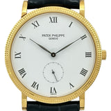 パテック・フィリップ PATEK PHILIPPE カラトラバ 3919J ホワイト ゴールド 手巻き メンズ 腕時計