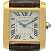 カルティエ Cartier タンクフランセーズ LM W5000156 アイボリー ゴールド 自動巻き メンズ 腕時計