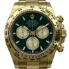 ロレックス ROLEX デイトナブライトグリーン/ゴールデン 126508 グリーン ゴールド 自動巻き メンズ 腕時計