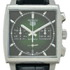 タグ・ホイヤー TAG HEUER モナコ キャリバー ホイヤー02 クロノグラフ 世界500本限定 CBL2116.FC6497 グリーン ステンレススチール 自動巻き メンズ 腕時計