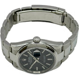 ロレックス ROLEX デイトジャスト36 126200 ブラック ステンレススチール 自動巻き メンズ 腕時計