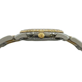 オメガ OMEGA デビル プレステージ 4375.95 ホワイトシェル ゴールド/ステンレススチール クオーツ レディース 腕時計