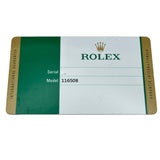 ロレックス ROLEX デイトナ 116508 グリーン ゴールド 自動巻き メンズ 腕時計
