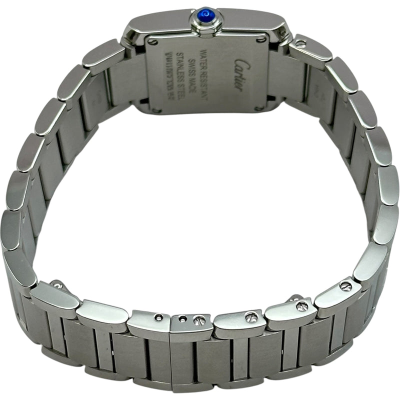 カルティエ Cartier タンク フランセーズ SM W4TA0020 シルバー