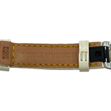 ルイ・ヴィトン LOUIS VUITTON タンブール ムーンディヴァイン PM QA017 ホワイトシェル ステンレススチール クオーツ レディース 腕時計