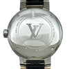 ルイ・ヴィトン LOUIS VUITTON タンブール ムーンディヴァイン PM QA017 ホワイトシェル ステンレススチール クオーツ レディース 腕時計