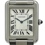 カルティエ Cartier タンクソロ SM W5200013 シルバー ステンレススチール クオーツ レディース 腕時計